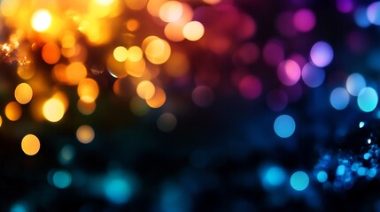 Obraz premium Abstract Colorful Bokeh Lights Background