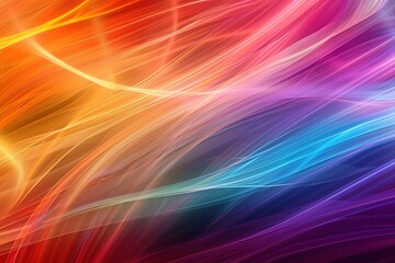 Fototapeta premium modern conceptual color light lines background in elegant