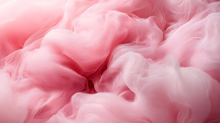 Fototapeta premium pink tulle fabric with layers and texture