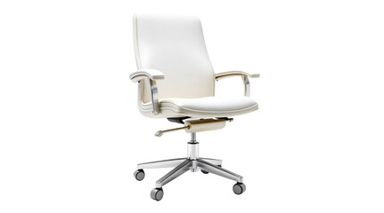 Modern Office Chair Isolated on White Background