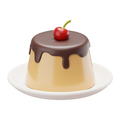 Food 3D Illustration Icon and asset