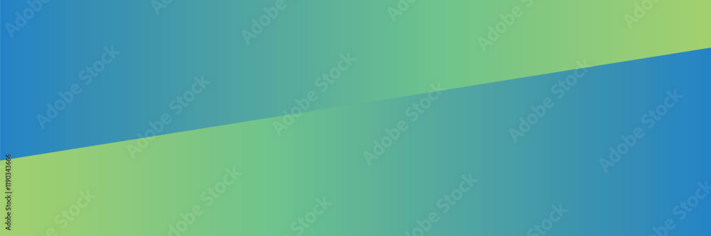 Poster blue and yellow gradient background wavy shape vector concept, vector illustration.
