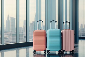 Travel Suitcases: Prepare for Adventures, Packing Essentials, City Views Await!