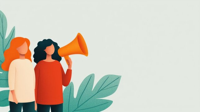 Community support charity participation concept. Crowdfunding event, virtual participation, flat design illustration