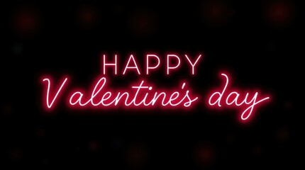 The illuminated neon sign concept showcases a red and black text effect for night business or Christmas word displays