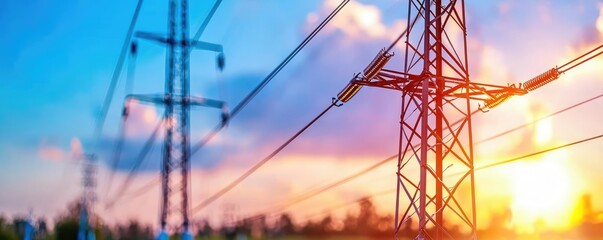 Digital transformation integration growth concept. A renewable energy grid where integrated systems manage diverse energy sources for sustainable growth