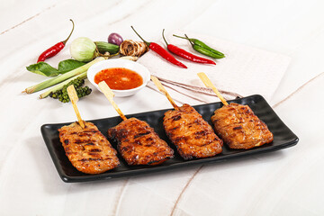 Thai Street foof pork satay