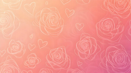 pink rose background