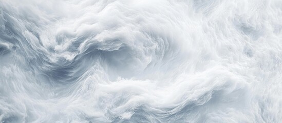 Obraz premium Swirling white and gray cloudscape, abstract texture background.