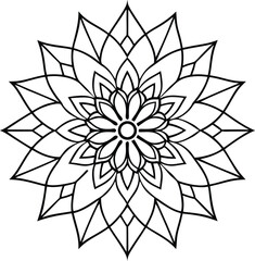 Mandala Coloring for Stress Relief and Inner Calm Exploration