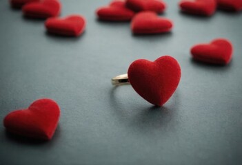 Fototapeta premium Symbol of Valentine's Day