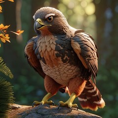 red tailed hawk