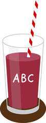 ABC Juice Healthy Detox Drink with Apple, Beet, and Carrot