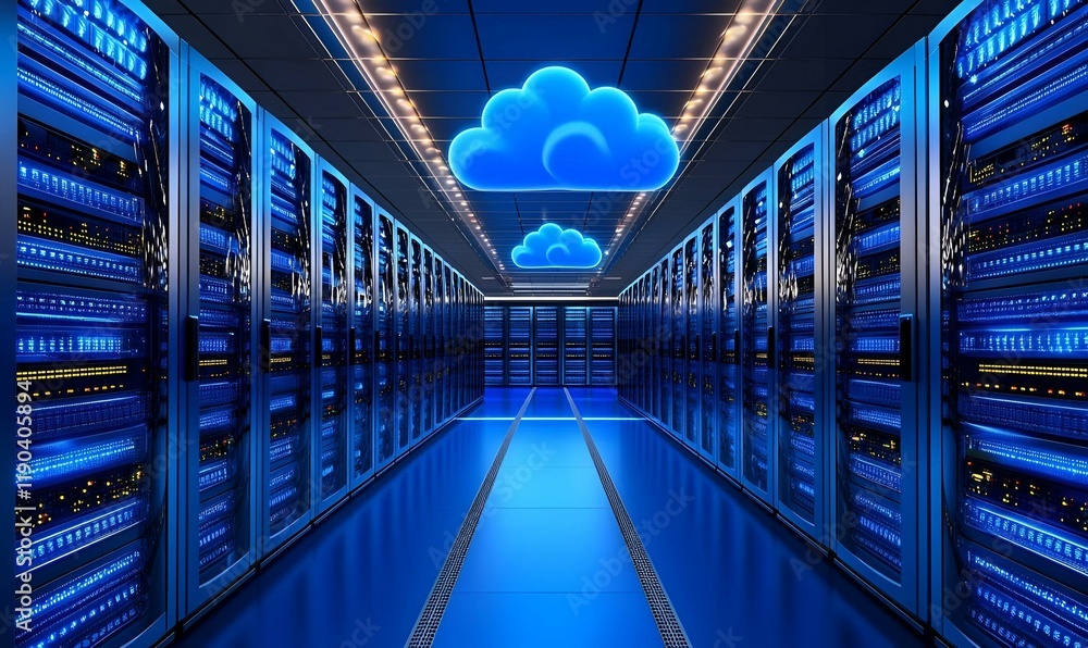 Poster cloud storage, a digital solution for seamless data transfer and secure access, enhancing efficiency