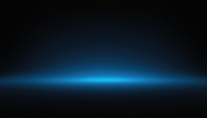 Abstract luxury gradient blue background smooth dark blue with black vignette studio banner
7