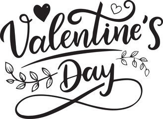 Heartfelt Shadows A Valentine’s Typography Tale