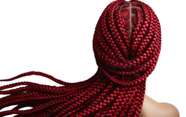 Stunning Red Braids Hairstyle for Women:  Perfect for Fashion and Beauty