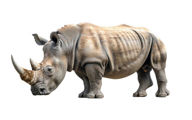 Obraz premium Majestic Rhino Wildlife Photography for Advertisement and Conservation