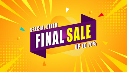 Attractive Deals Mega Sale Mania Template in Action