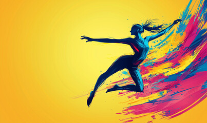 Celebrating diversity in the body positivity movement vibrant artistic expression studio environment dynamic viewpoint