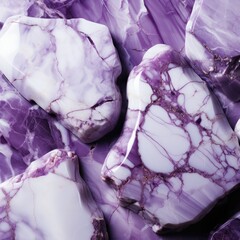 Obraz premium Muted Color Background of White and Dark Purple Marble Texture