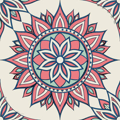 colorful pattern of mandala vectors with circles
