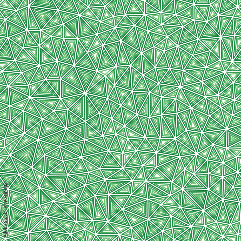 Poster minimal geometric background. compact triangles size. multiple repeated inner triangles. one tone co