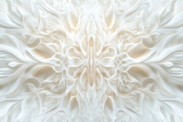 White Flower on Wall