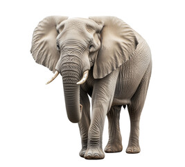 Fototapeta premium elephant isolated on transparent background 