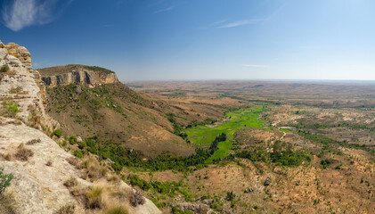Landscapes of the island of Madagascar, Central Highlands Isalo National Park