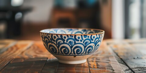 Ceramic cup molded from clay and burned with heat with filter effect retro vintage style 