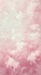 Fototapeta premium Soft pink cloud gradient with delicate textured effect for elegant design