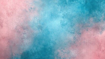 Fototapeta premium Textured gradient background with pastel blue and pink tones for creative design