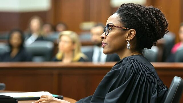 1_Interpreter Using Sign Language in Courtroom Setting