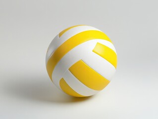 Fototapeta premium Yellow Volleyball