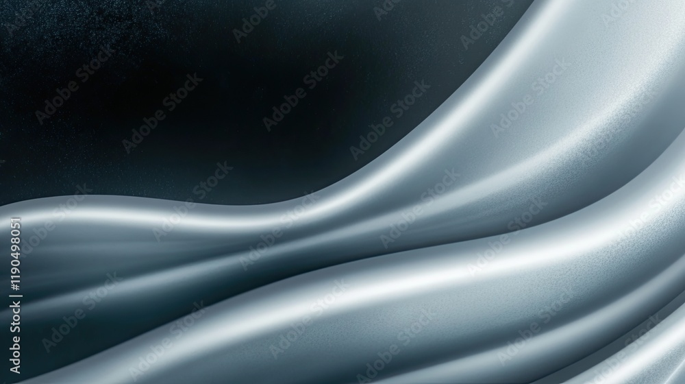 Poster Layered Curves and Smooth Gradients Create Captivating Dark Patterns