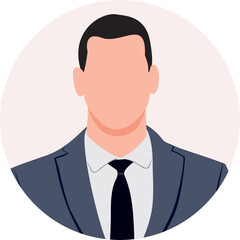 Corporate businessman or employee Faceless Avatar