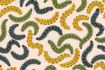 caterpillar pattern	