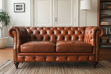 Classic Chesterfield Leather Sofa Interior Design, leather sofa, interior design, classic furniture