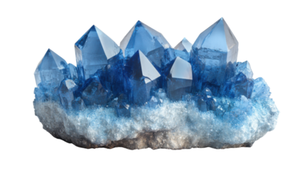 iceberg in the ocean isolated on white background 