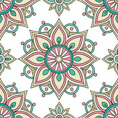 seamless pattern with flowers