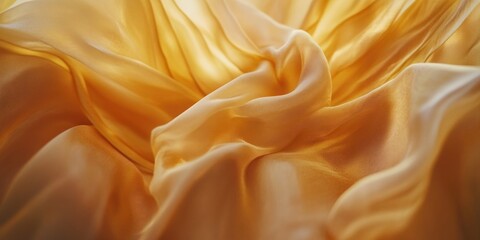 Obraz premium Yellow Fabric Close Up