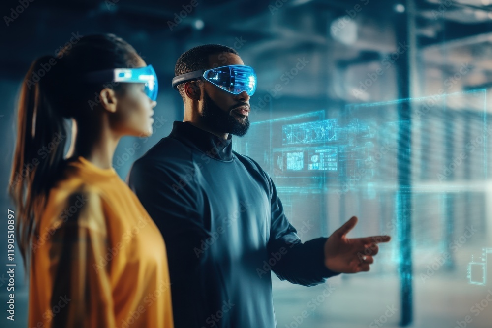 Poster interactive virtual reality experience enhances learning for participants in modern setting