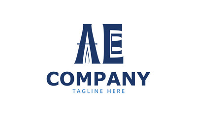 AE A ae initial logo | initial based abstract modern minimal creative logo, vector template image. luxury logotype logo, real estate homie logo. typography logo. initials logo