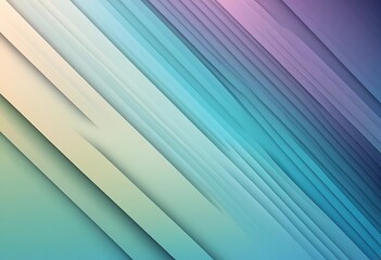 Obraz premium Abstract Diagonal Lines Pastel Color Gradient Background