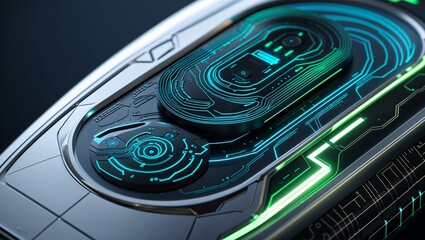 close up of a car headlight