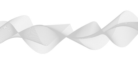 Abstract wave blend waves lines and technology background. Digital geometric transparent flowing smooth curve lines wavy pattern background.