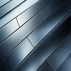 Fototapeta premium A high-resolution sleek corporate background with metallic textures and clean lines, perfect for professional presentations and modern graphic design projects.