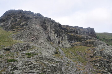 Beautiful mountain view in Bozdaglar Mountain. Salihli, Manisa, Turkey.