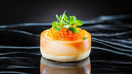 Elegant sushi presentation modern restaurant food photography minimalist setting close-up view culinary artistry